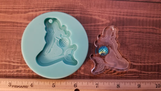 Mermaid Keychain Mold