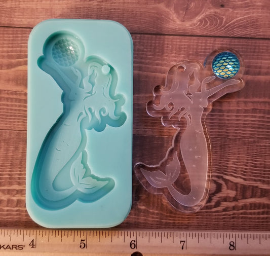 Mermaid Keychain Mold