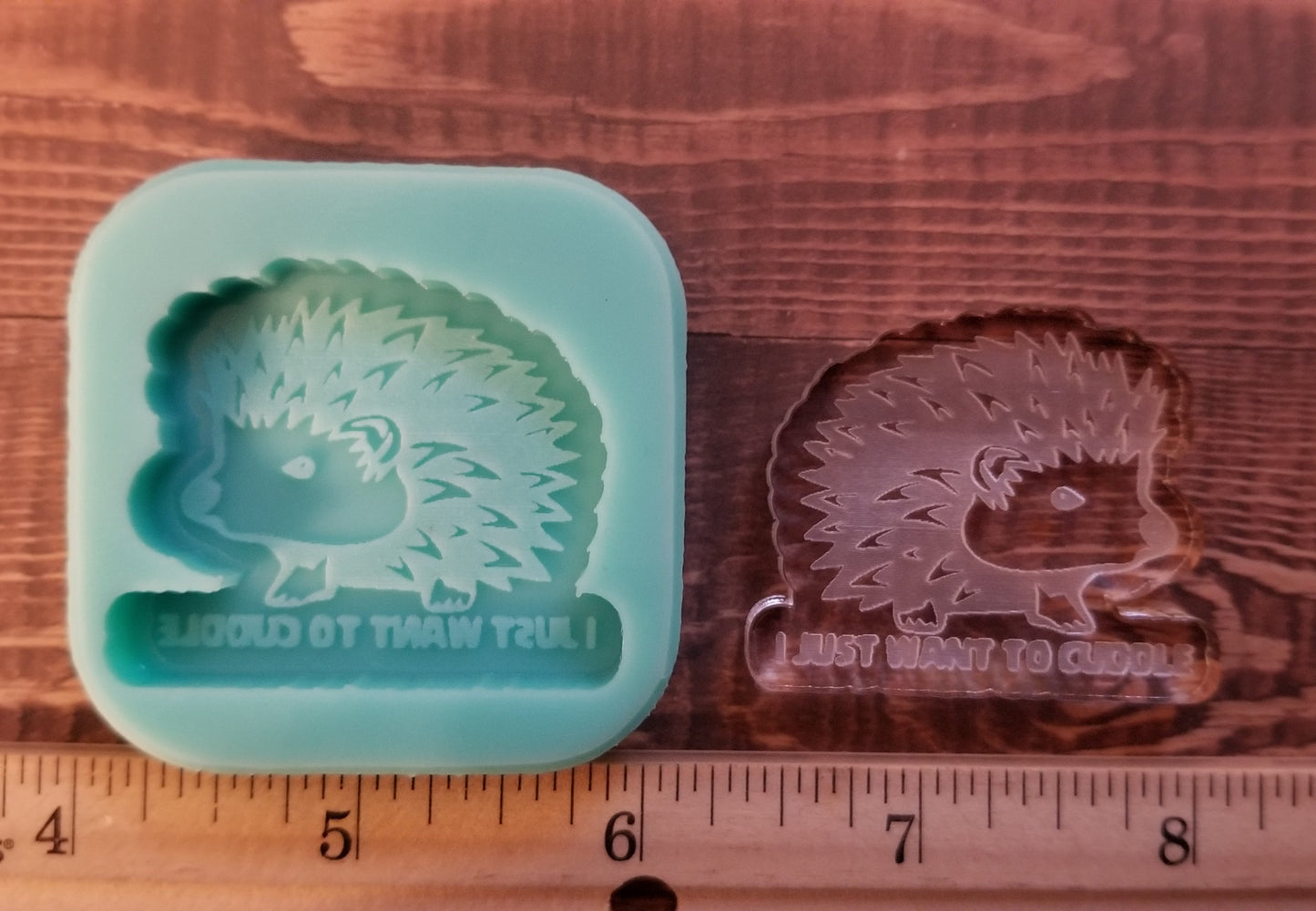 Hedge Hog Phone Grip Molds