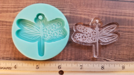 Dragonfly Keychain Mold