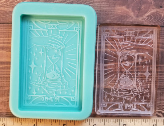 The World Tarot Card Mold