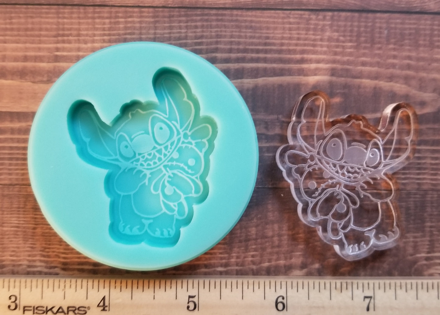 Blue monster Phone Grip Molds