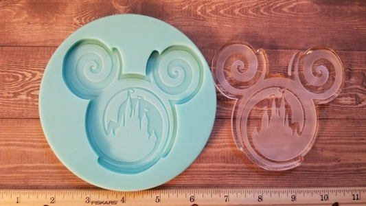 Castle mouse Coaster Molds