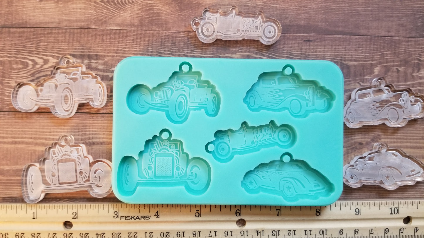 Muscle Car Keychain Molds