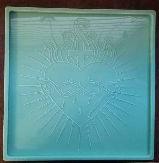 Sacred Heart Tray Mold