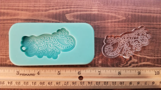 Gecko Keychain Mold