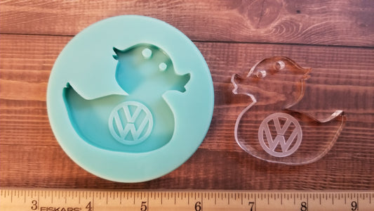 VW Ducky Keychain Mold