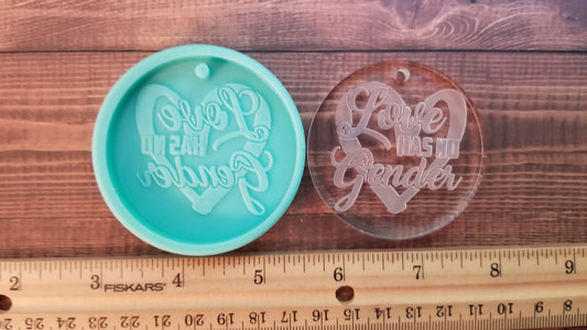 Love Keychain Molds