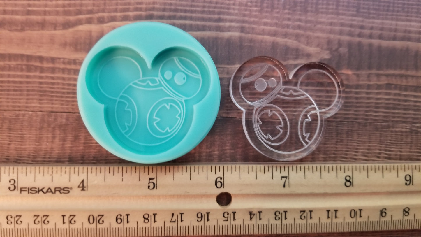 Mouse Phone Grip Molds