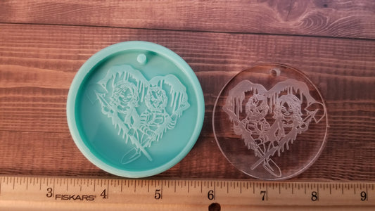 Scary Movie Inspired Keychain Mold