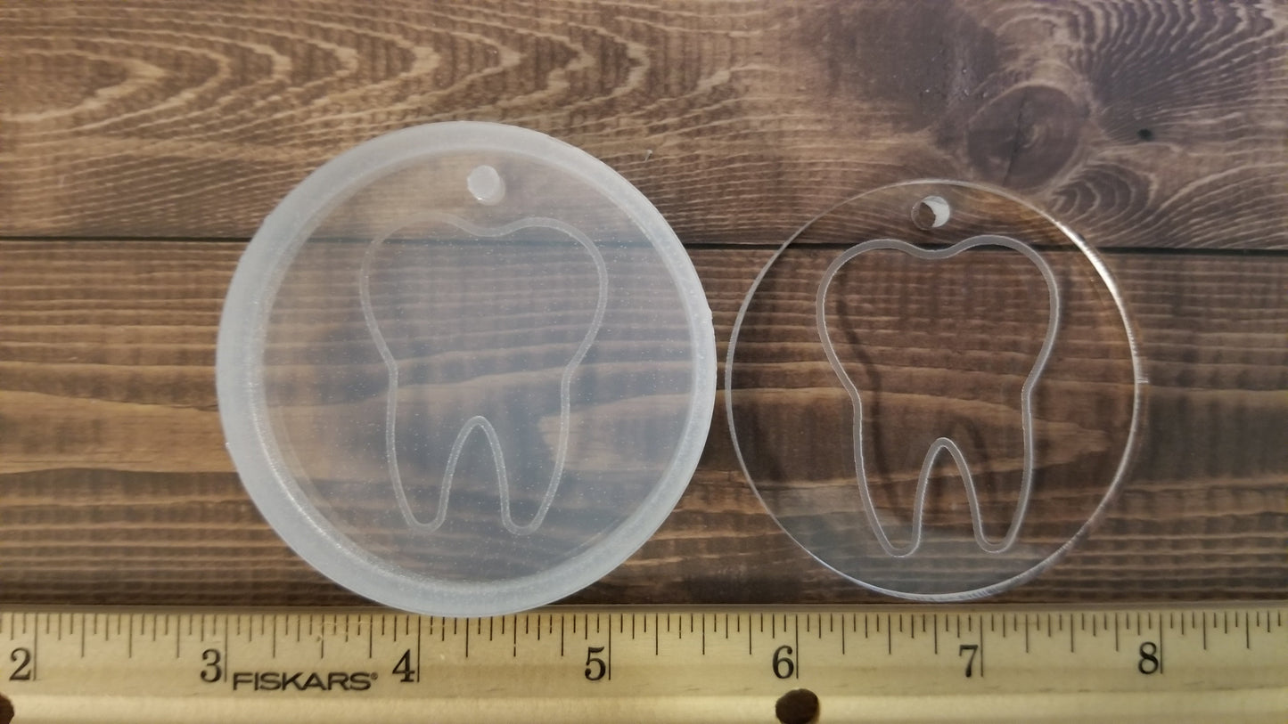 Tooth Keychain Molds