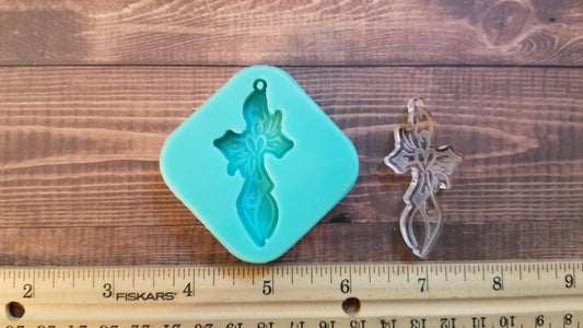 Cross Keychain Mold