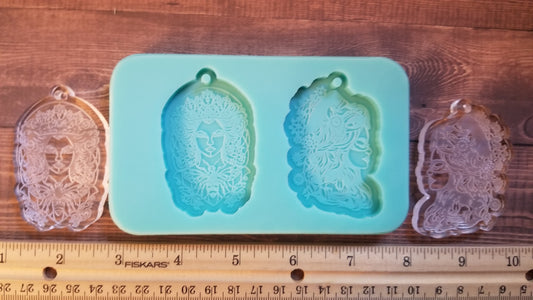 Goddess Keychain Molds