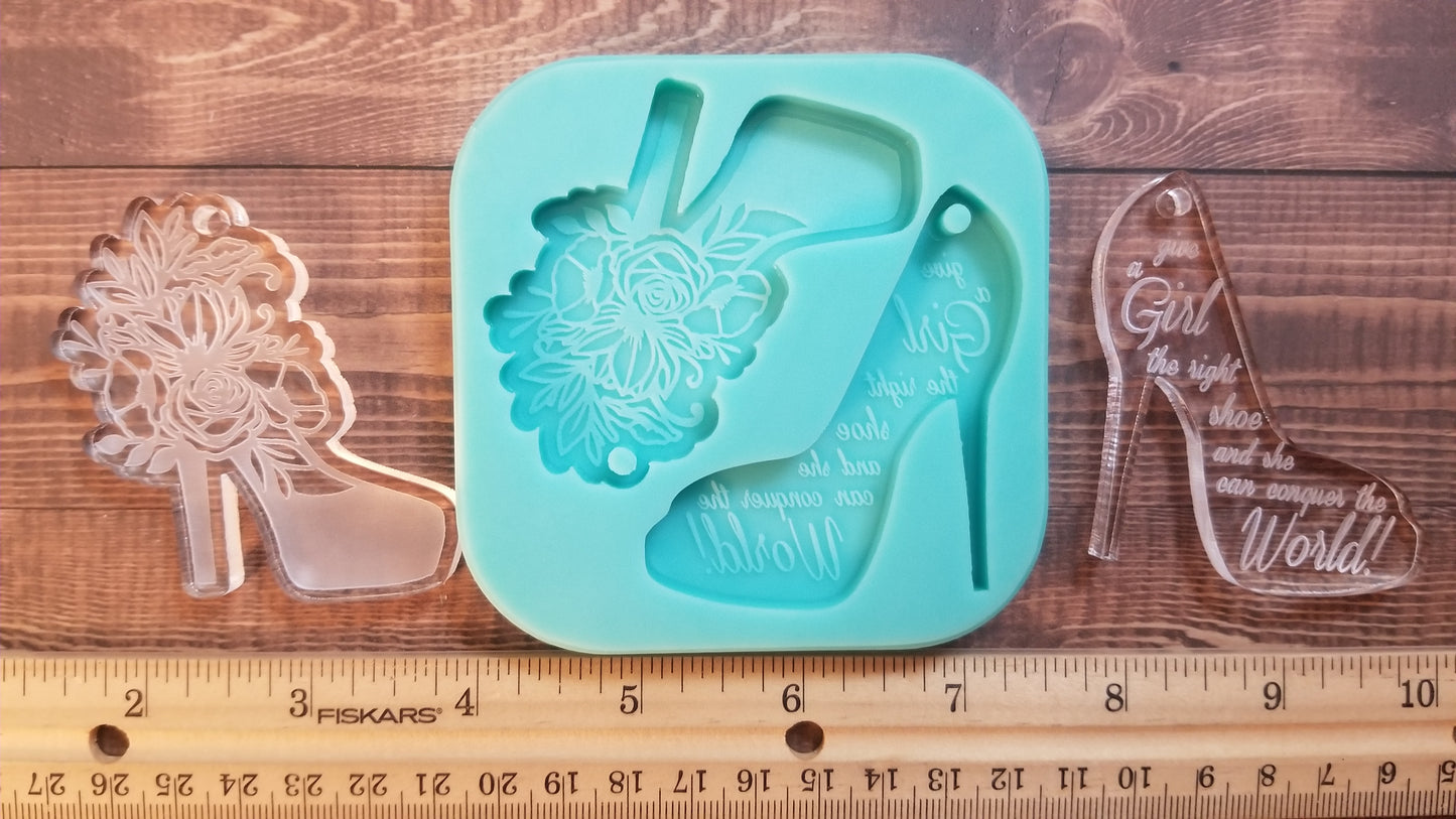 Heel Keychain Molds