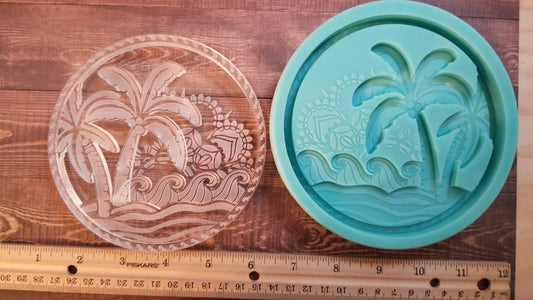 Palm tree- Triple Layer Molds