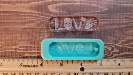 Scary Movie Inspired Keychain Mold