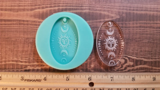 Suns & Moon Keychain Mold