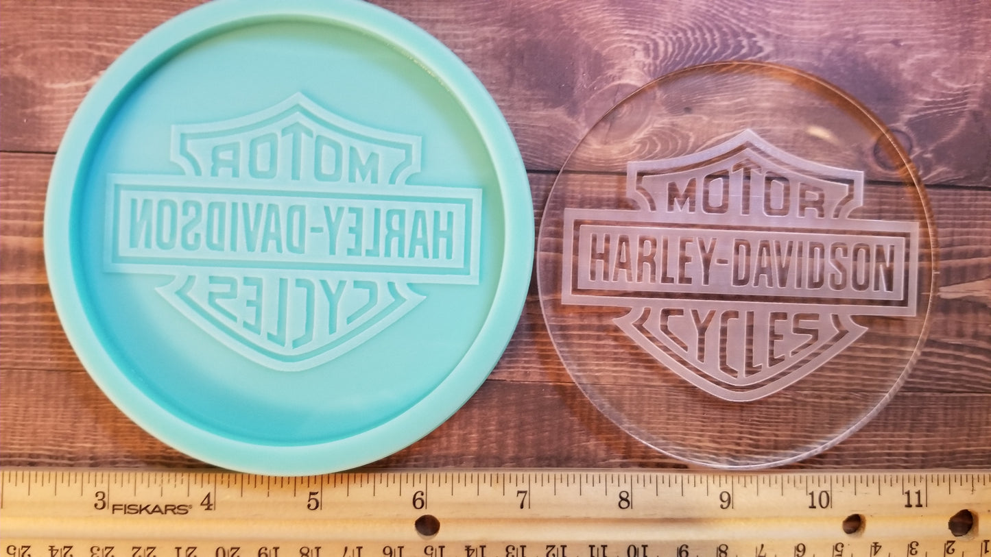 Motorcycle Coaster Mold