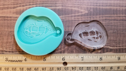 Lip Bite Keychain Mold