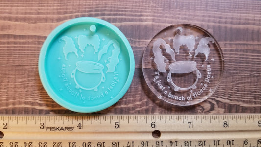 Hocus Pocus Inspired Keychain Mold