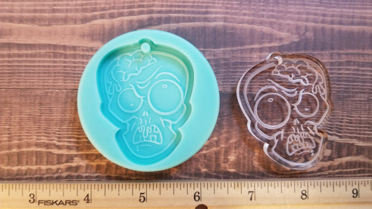 Zombie Keychain Mold