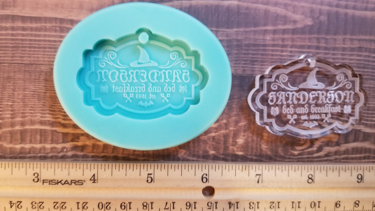 Hocus Pocus Inspired Keychain Mold