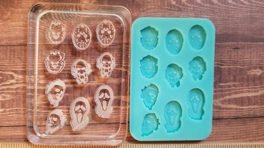 Halloween Movie Inspired Stud Earring Pallet Mold