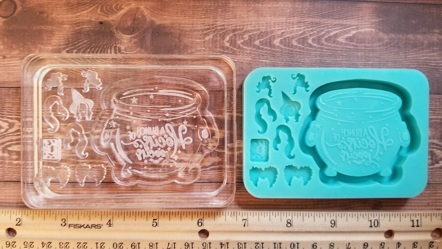 Hocus Pocus Inspired Shaker Mold