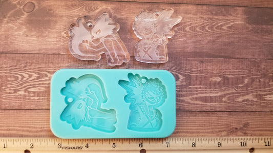 Naruto Inspired Keychain Molds