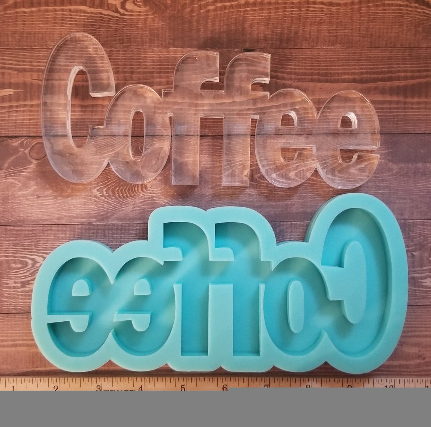 Coffee Large Word Molds