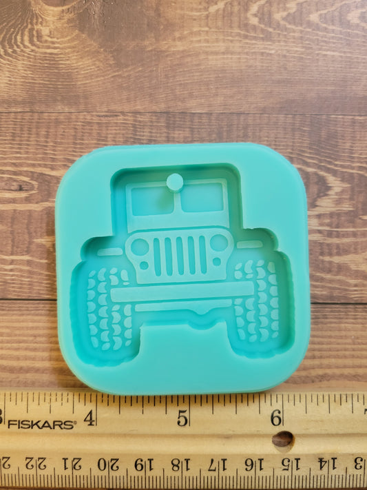 Jeep Inspired Keychain Mold- plain jeep