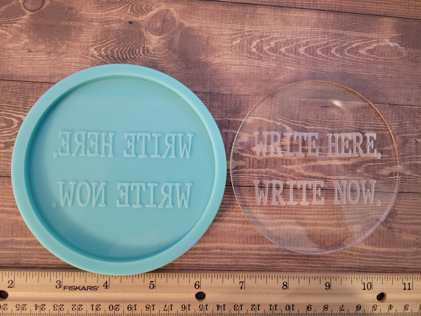 Writer Coaster Molds