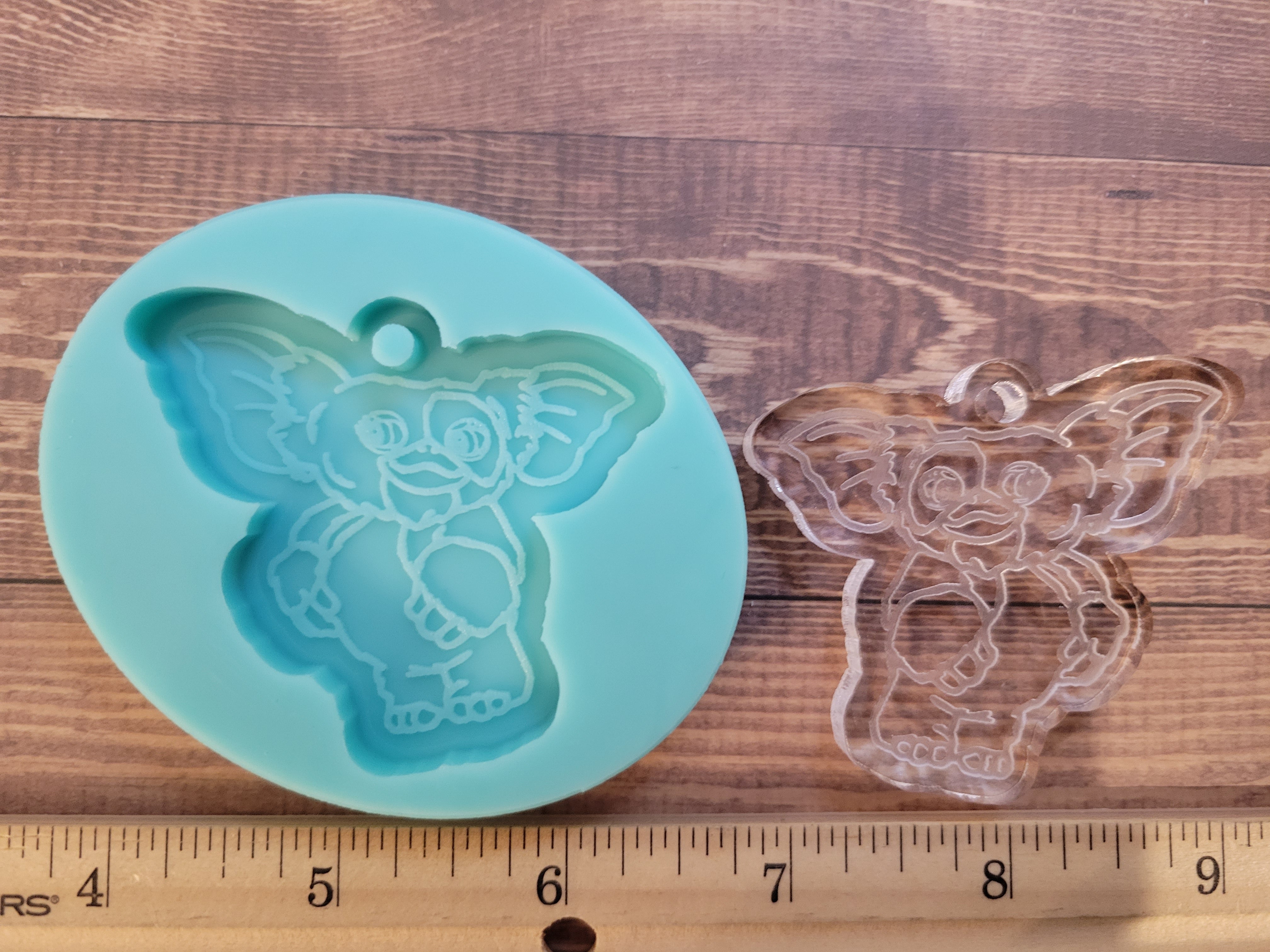 Gremlin Keychain Gremlin Keychain Mold – ChezMolds & More