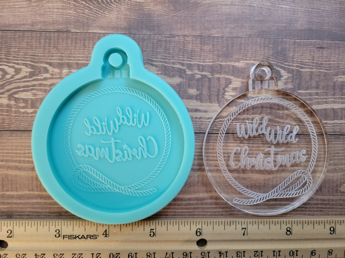 Wild wild Christmas ornament