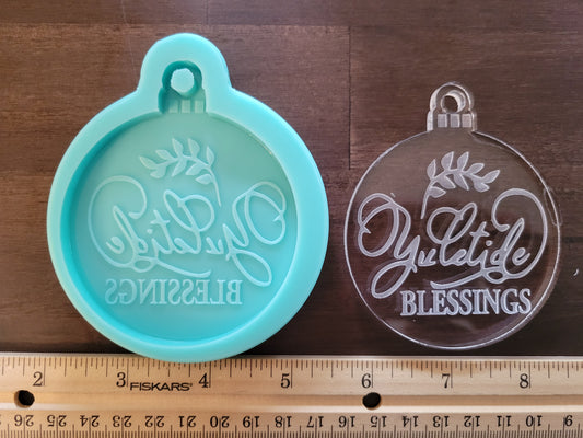 Yuletide Blessings ornament