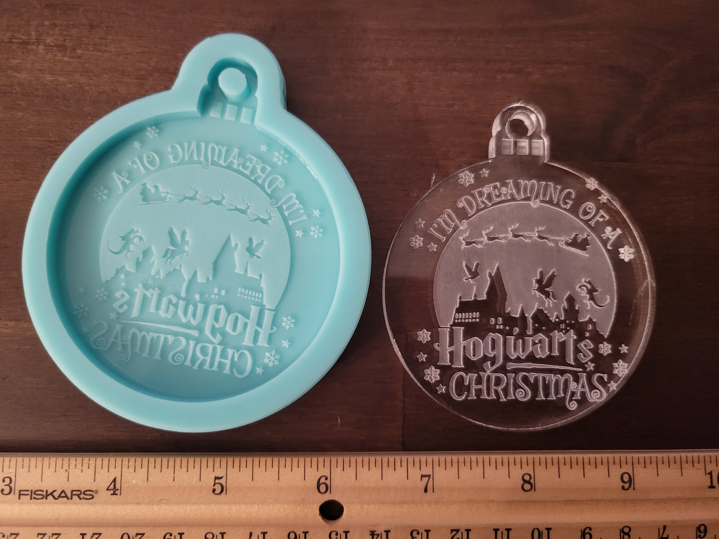 Hogwarts Christmas ornament