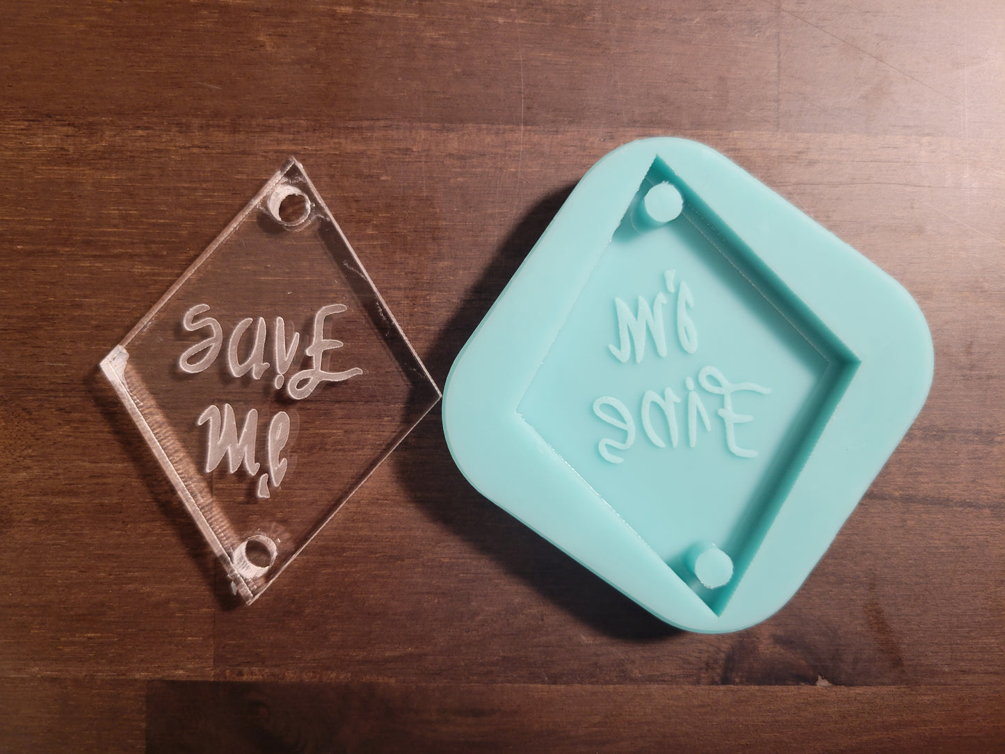 Save Me Keychain Mold