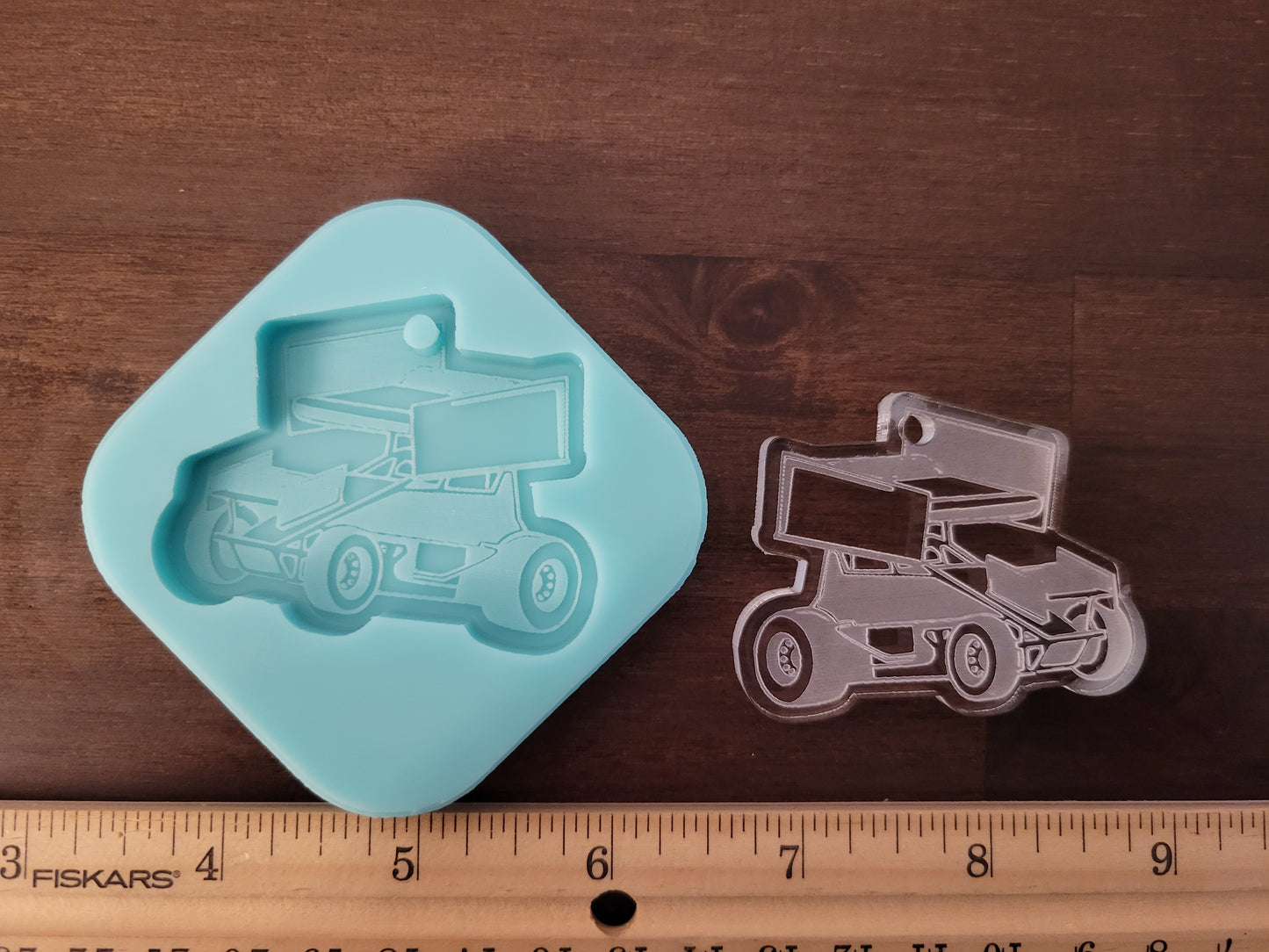 Speed Racer Keychain Mold