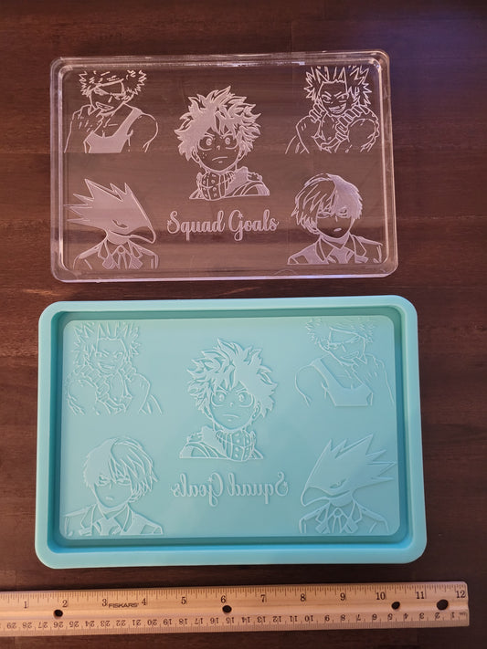 Anime Inspired Tray Mold