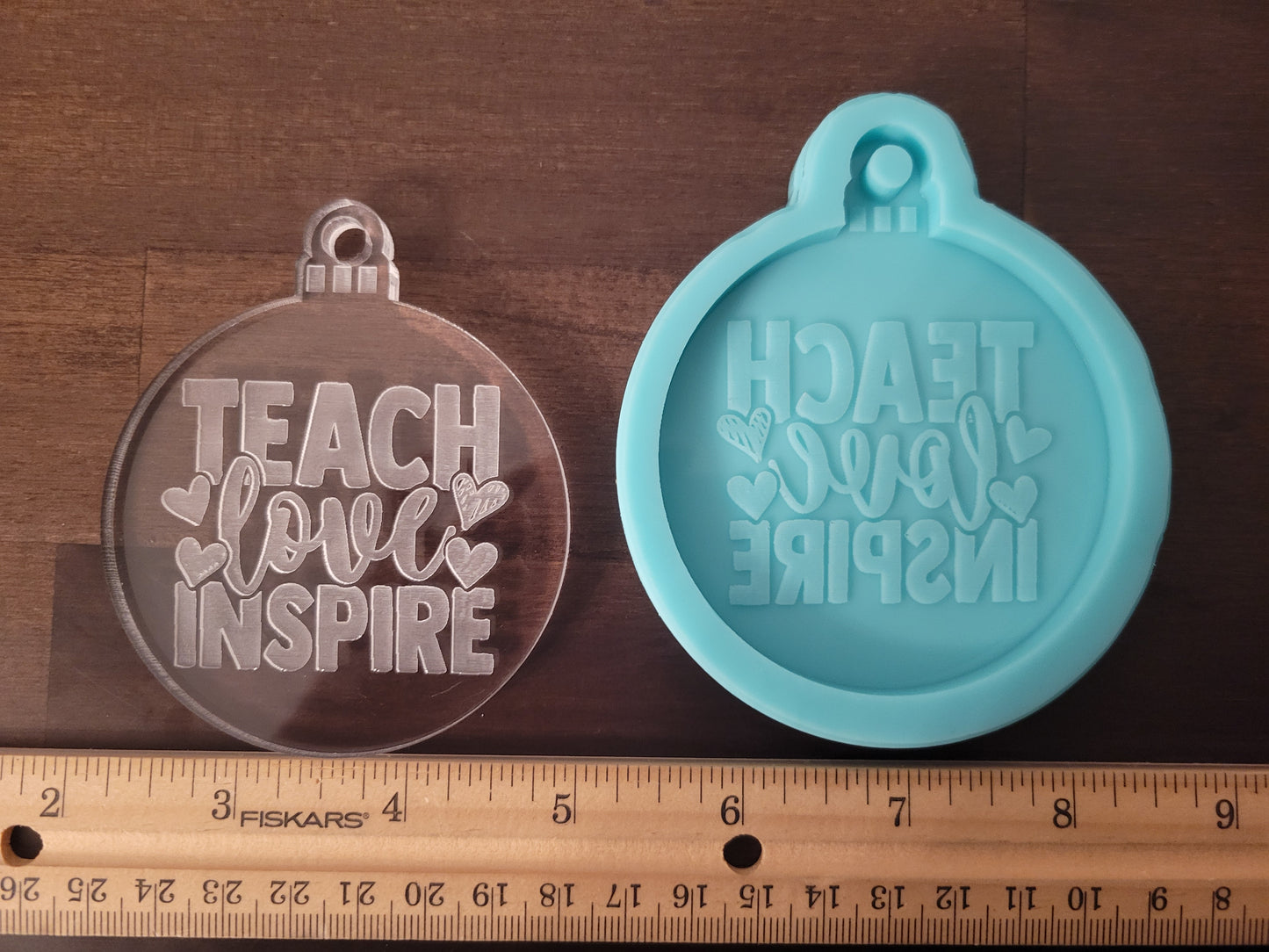 Teach Love Inspire ornament