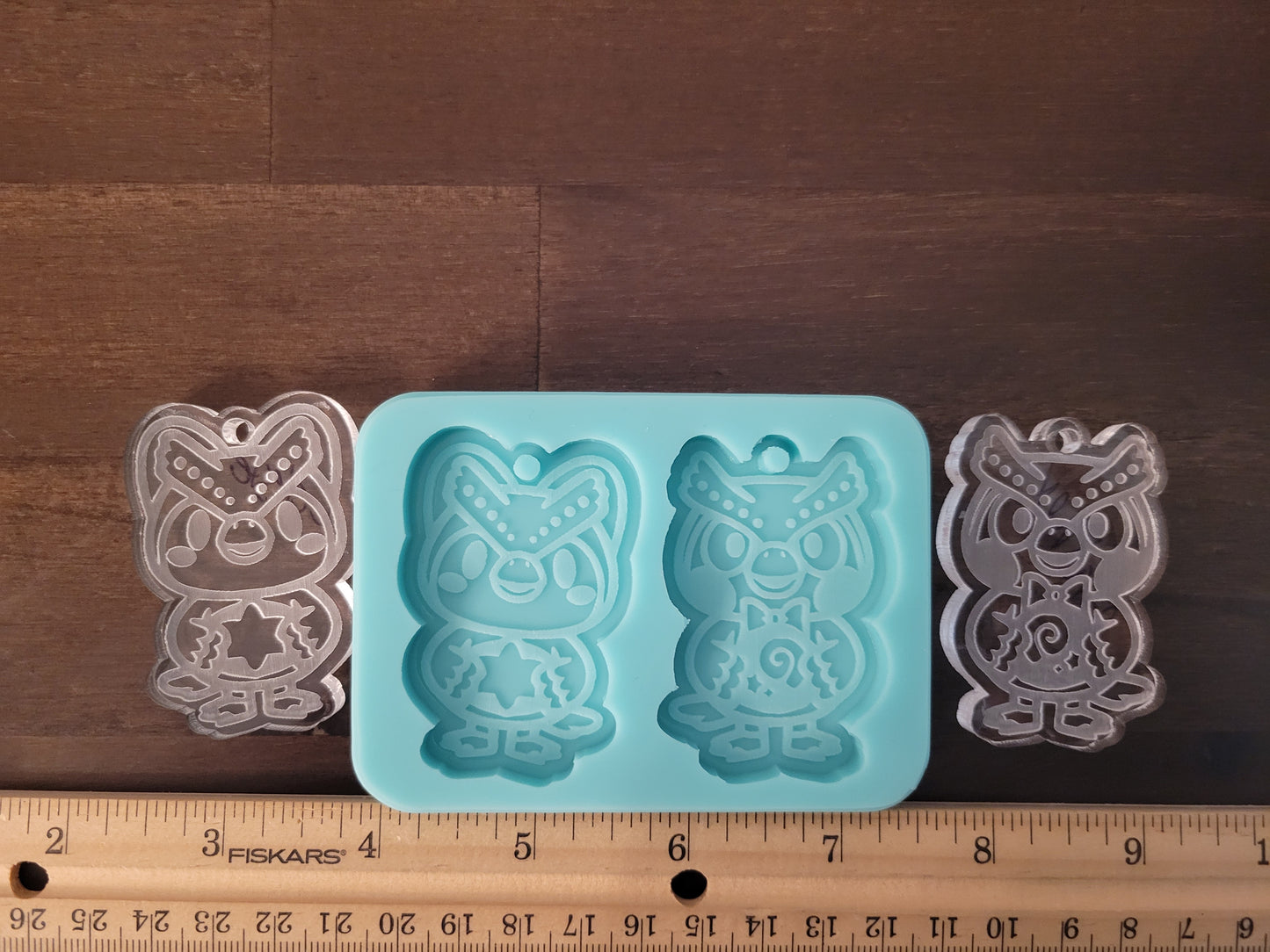 Girl owl/ Boy owl Keychain Molds