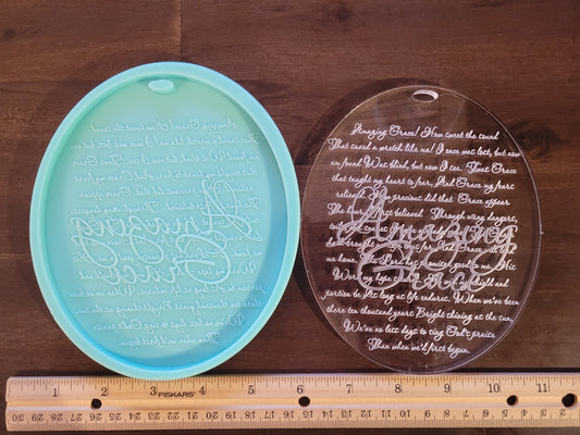 Amazing Graze Plaque Mold