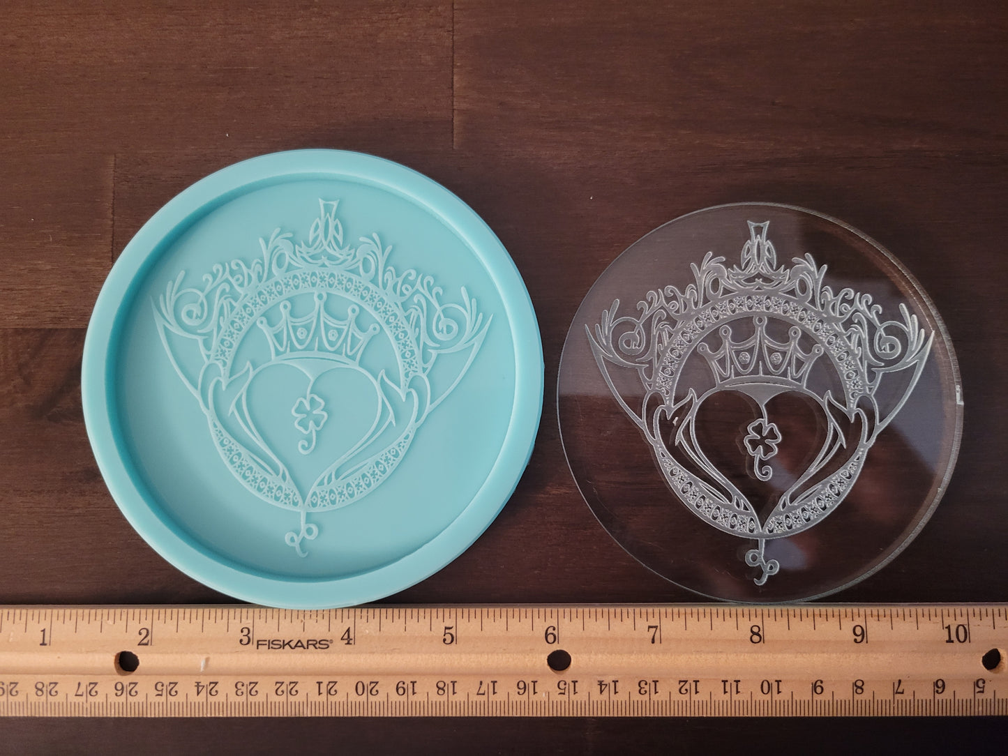 Claddagh Coaster Mold