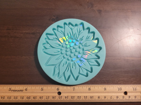 Sunflower Layered Holographic Coaster Molds