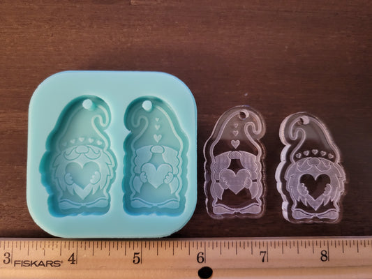 Love Gnome Keychain Molds