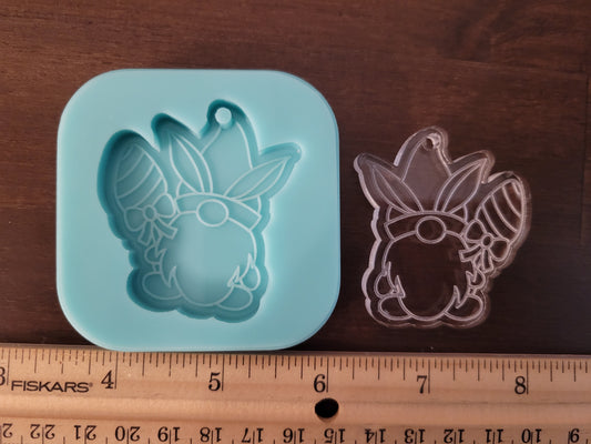 Easter Gnome Keychain Molds