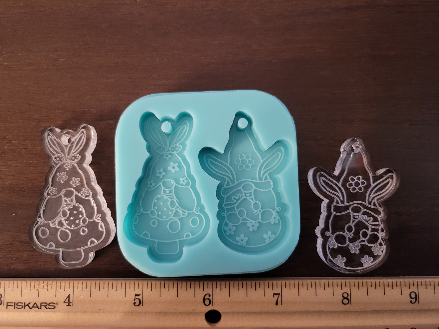 Easter Gnome Keychain Molds