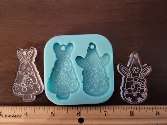Easter Gnome Keychain Molds
