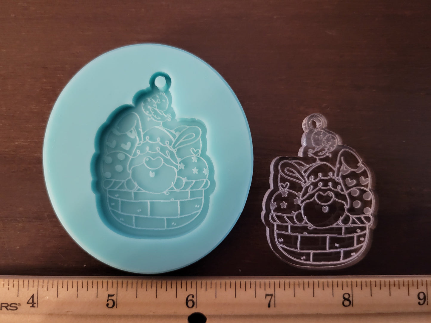 Easter Gnome Keychain Molds