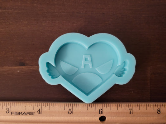 Super hero Heart molds